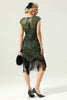 Load image into Gallery viewer, Sequins 1920s Fringe Dress