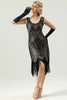 Load image into Gallery viewer, Green Sleeveless 1920 Flapper Dress