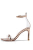 Load image into Gallery viewer, Golded Ankle Straps Prom Sandals