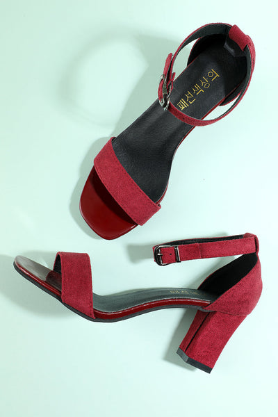 Burgundy Party Shoes