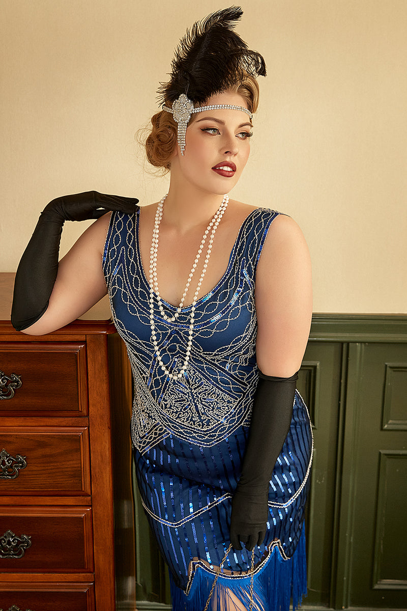 Load image into Gallery viewer, 1920s Accessories for Women 1920s Flapper Gatsby Costume Accessories Set