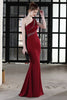 Load image into Gallery viewer, Black Mermaid Formal Dress with Beading