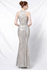 Load image into Gallery viewer, Sequins Halter Mermaid Formal Dress