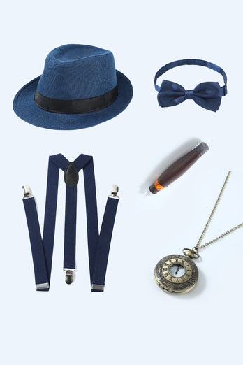 Coffee 1920s Accessories Set for Men