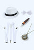 Load image into Gallery viewer, Coffee 1920s Accessories Set for Men