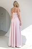 Load image into Gallery viewer, Blush Sequins Formal Dress with Slit