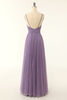 Load image into Gallery viewer, A Line Long Bridesmaid Dress with Ruffles