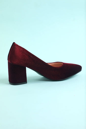 Women's Chunky Block High Heel