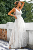 Load image into Gallery viewer, Pearl Pink Lace Prom Dress